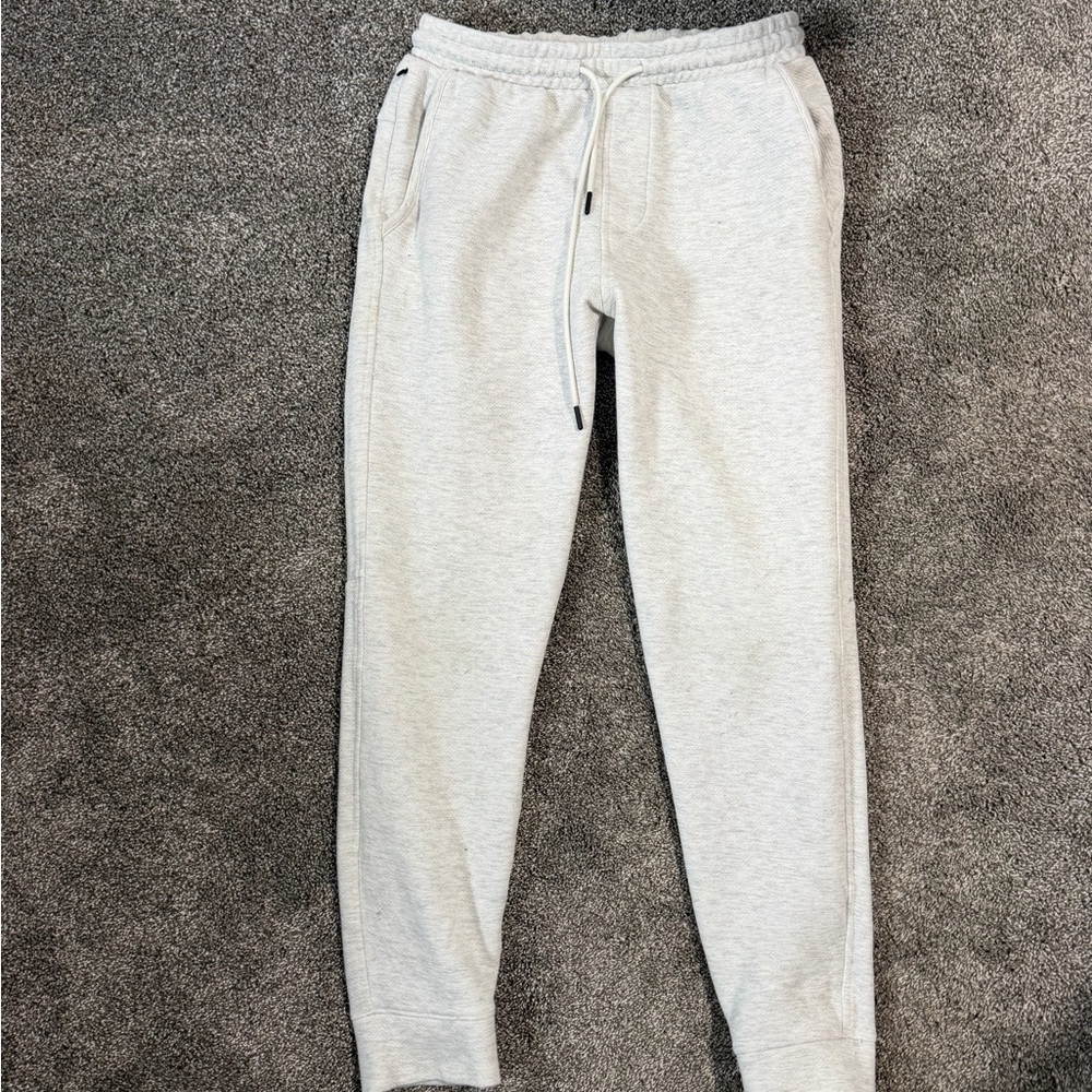 American Eagle Outfitters Light Gray Jogger Pants